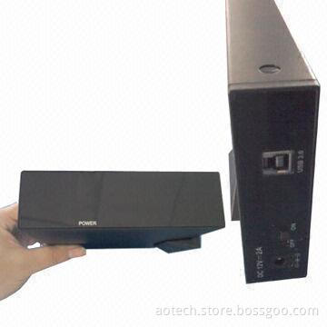 External Hard Drive Enclosure, 3.5 Hard Drive Case, Silk Polish, Plug-and-Play without Rebooting